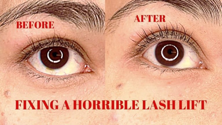 how to get rid of eyelash perm